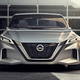 Illustration for article titled Nissans Sedan Of The Future Is All Sharp Angles And Invisible Roofs